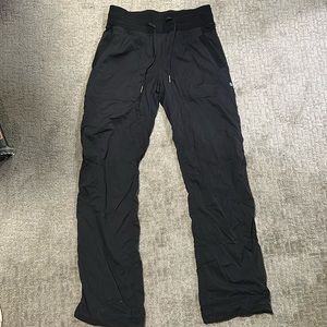 Lululemon dance studio pants, lined
